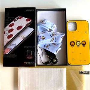 iPhone 11 Pro Case, Screen protector and strap